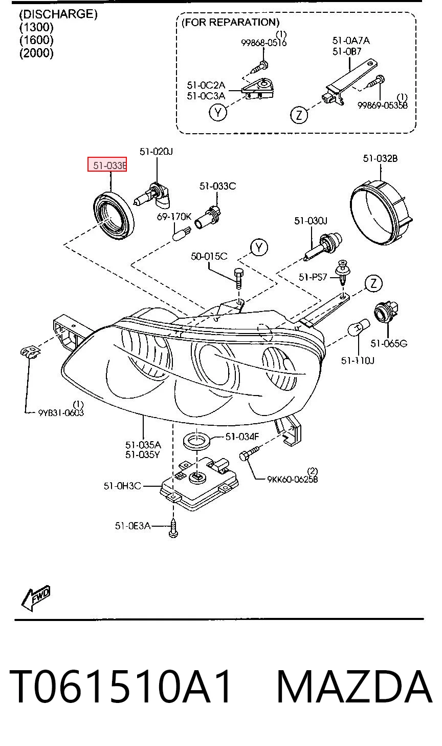T061510A1 Mazda