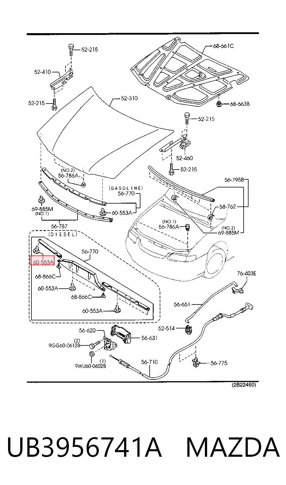 UB3956741A Mazda