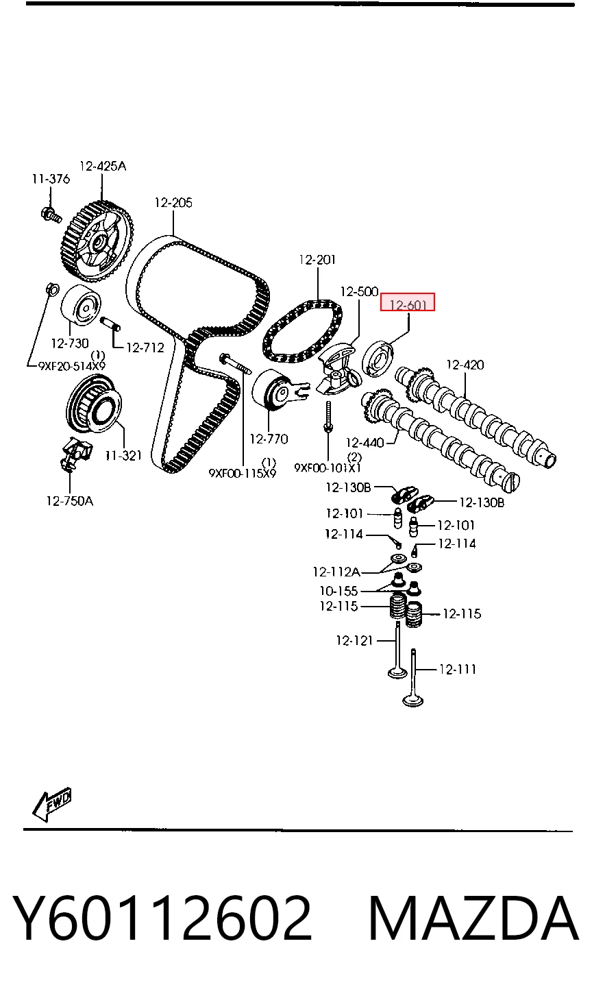 Vedação da árvore distribuidora de motor para Mini Cooper  R56