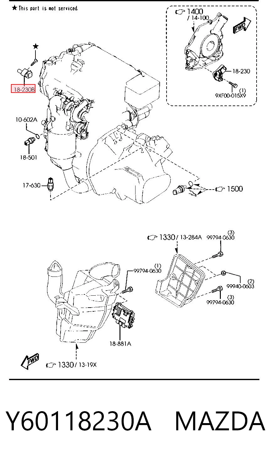 Y60118230A Mazda