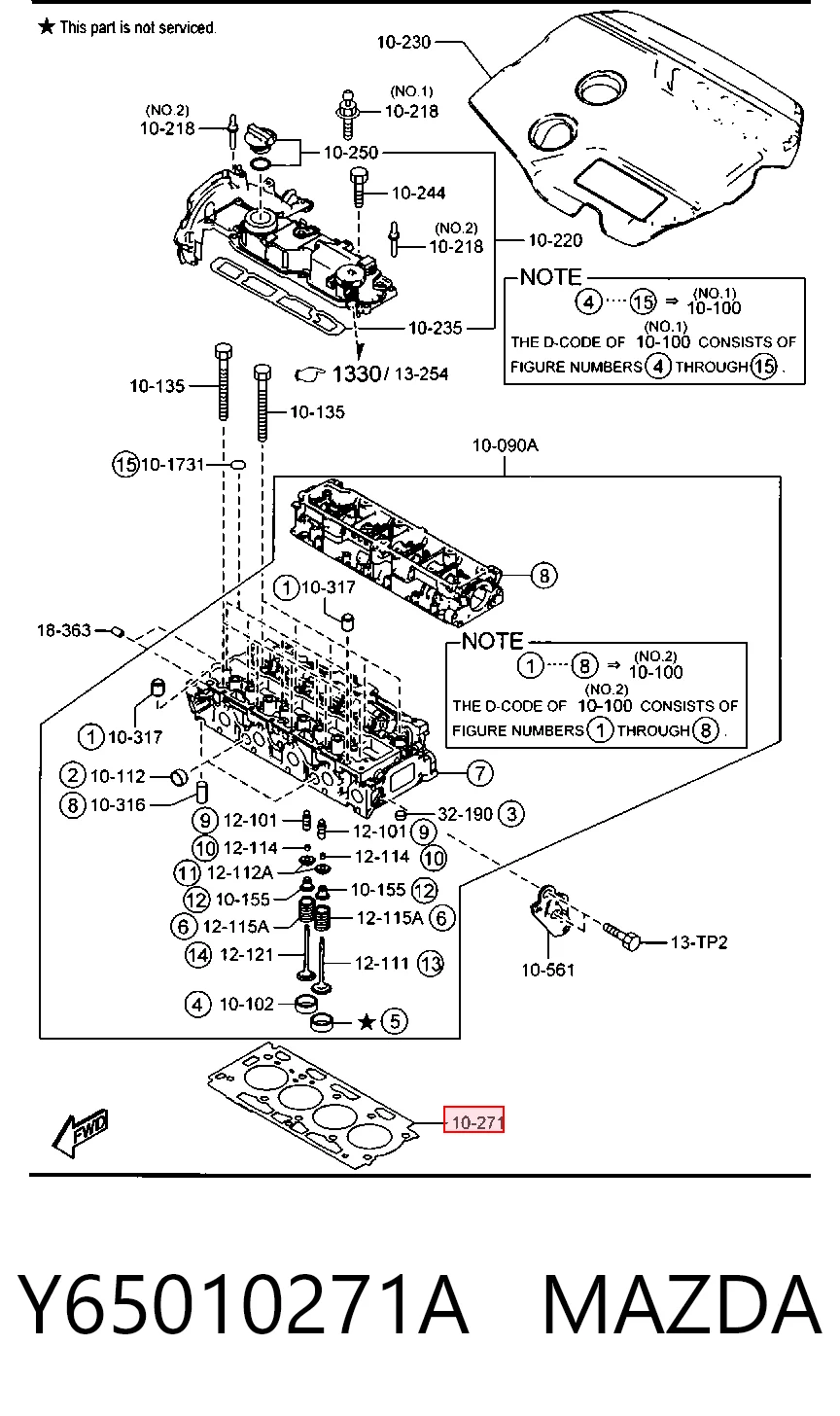 Y65010271A Mazda