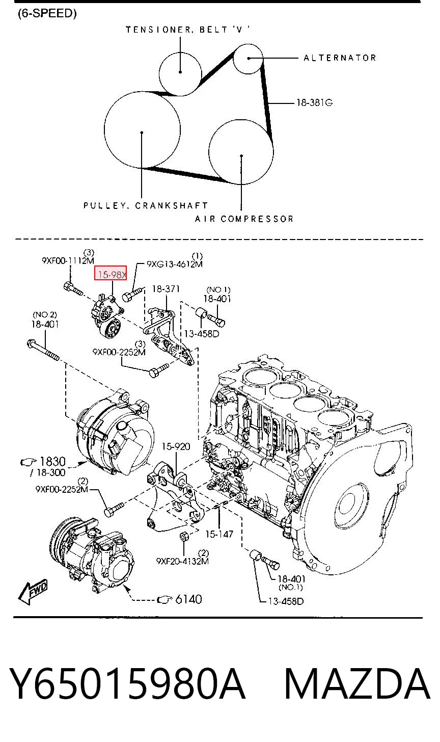 Y65015980A Mazda