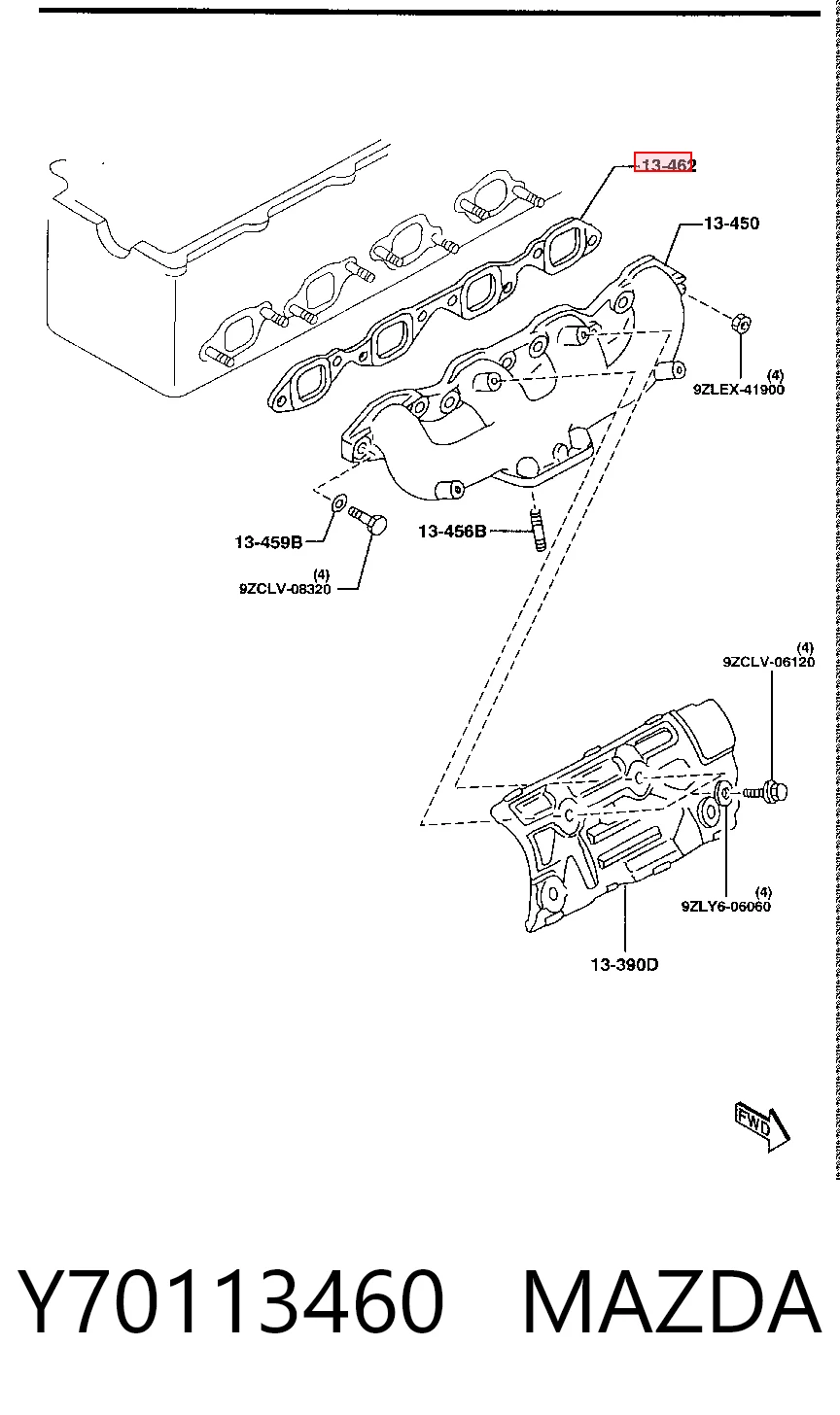 Y70113460 Mazda