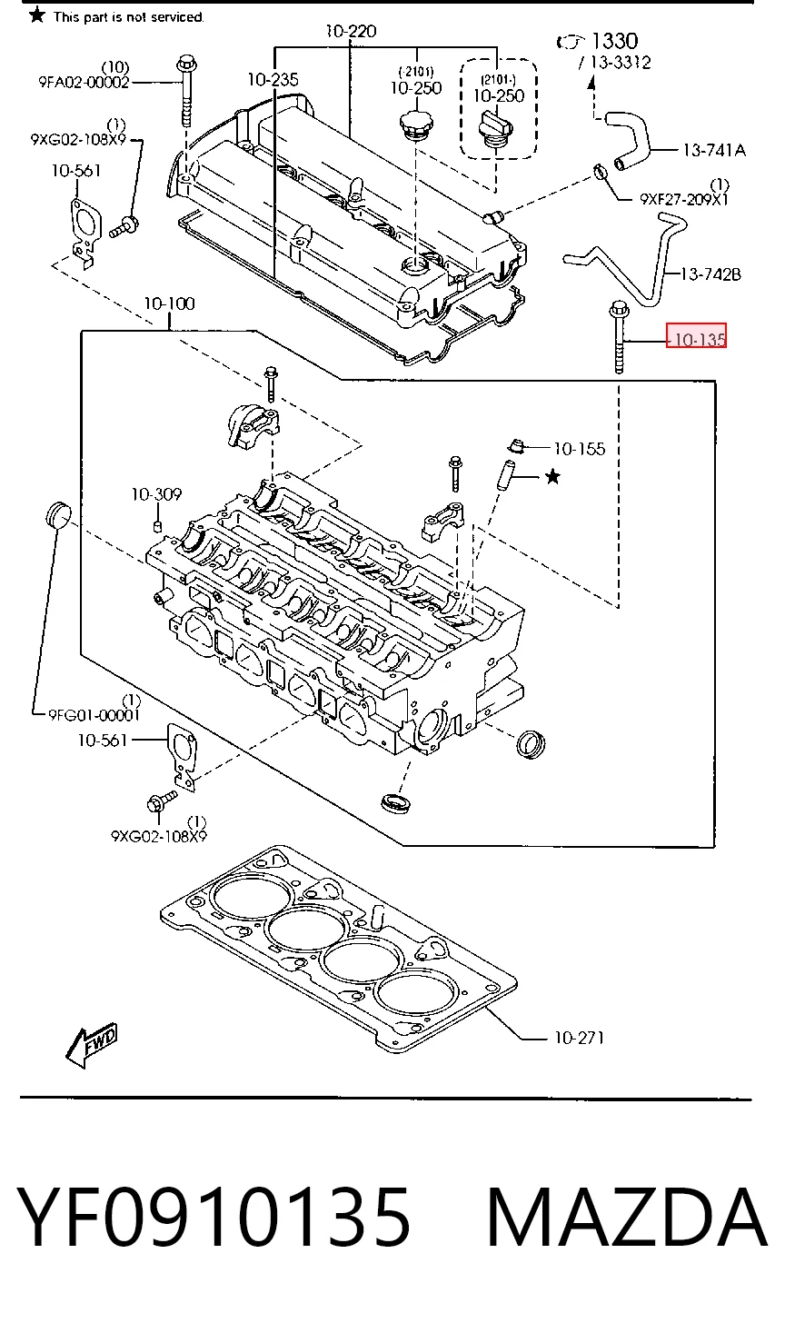 YF0910135 Mazda