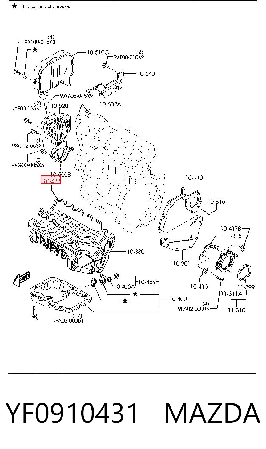 YF0910431 Mazda