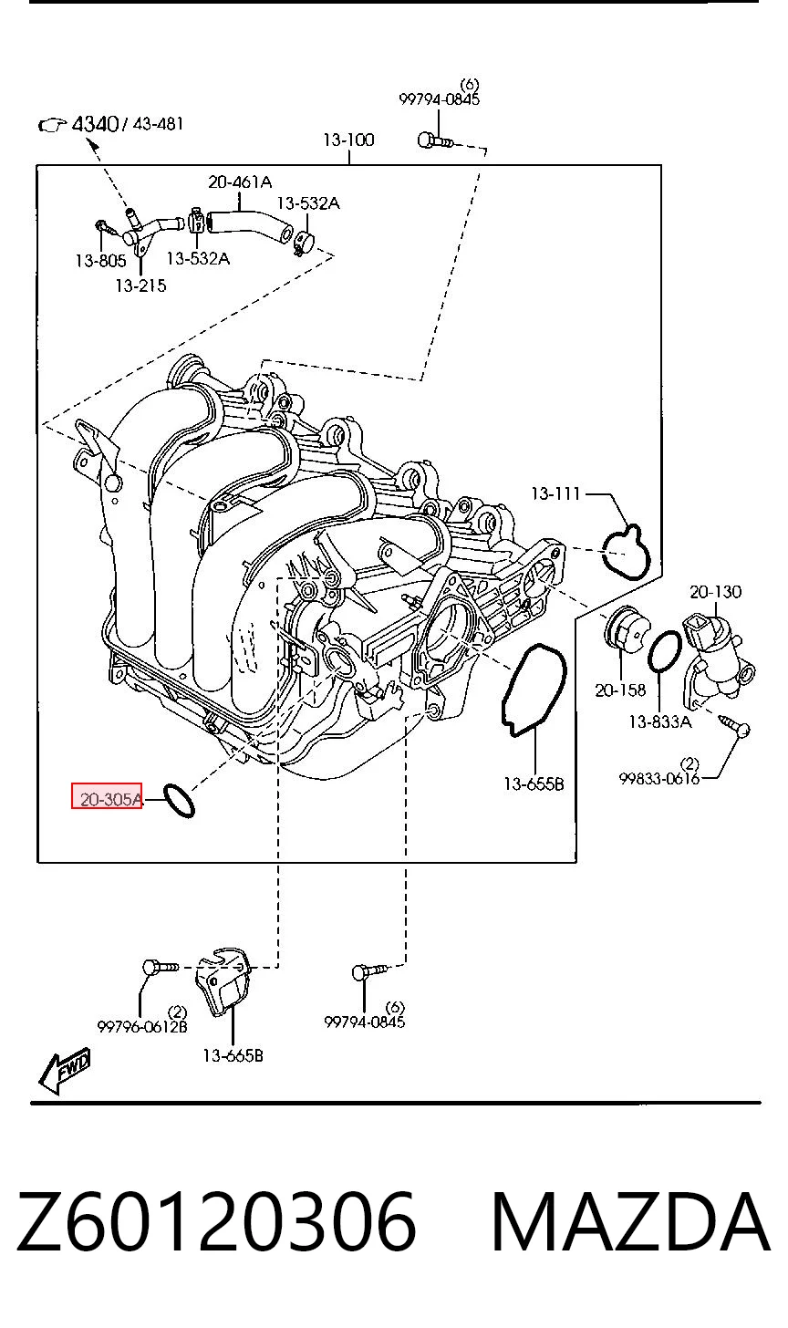 Z60120306 Mazda