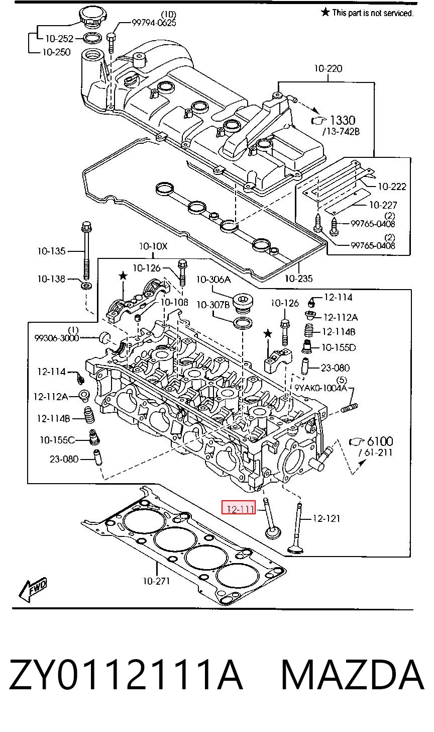 ZY0112111A Mazda