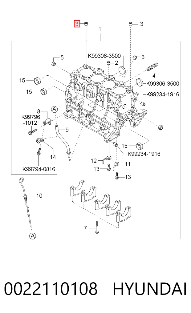 0022110108 Hyundai/Kia