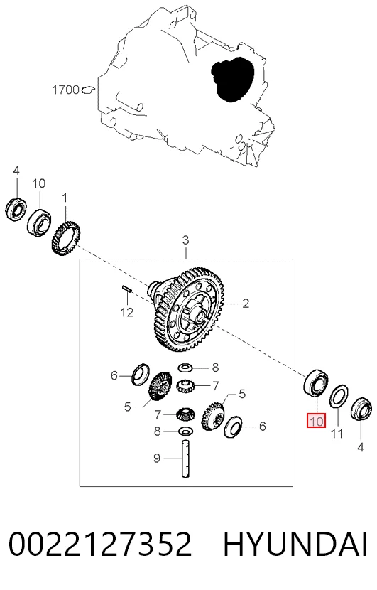 0022127352 Hyundai/Kia