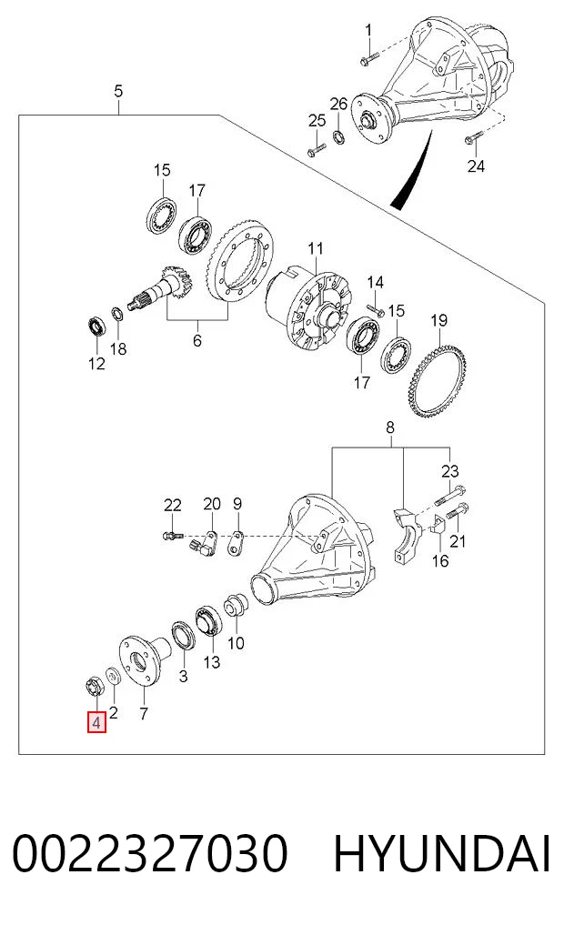 0022327030 Hyundai/Kia