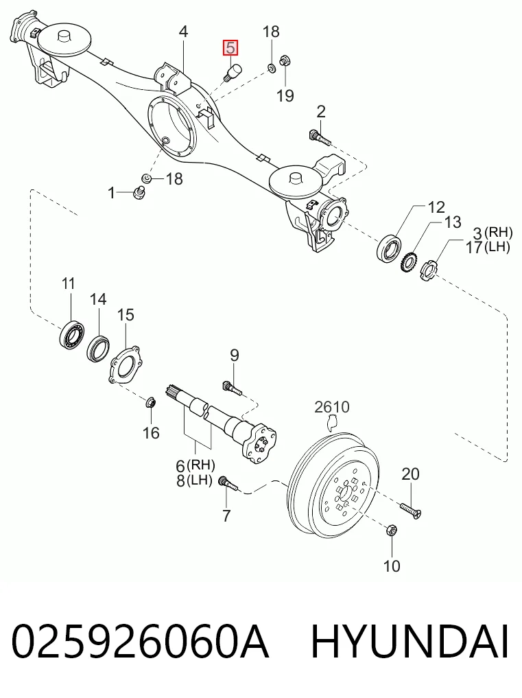 025926060A Hyundai/Kia