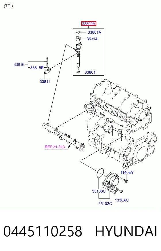 Injetor de injeção de combustível VAG 0445110258 preço, a partir de 26,34 USD