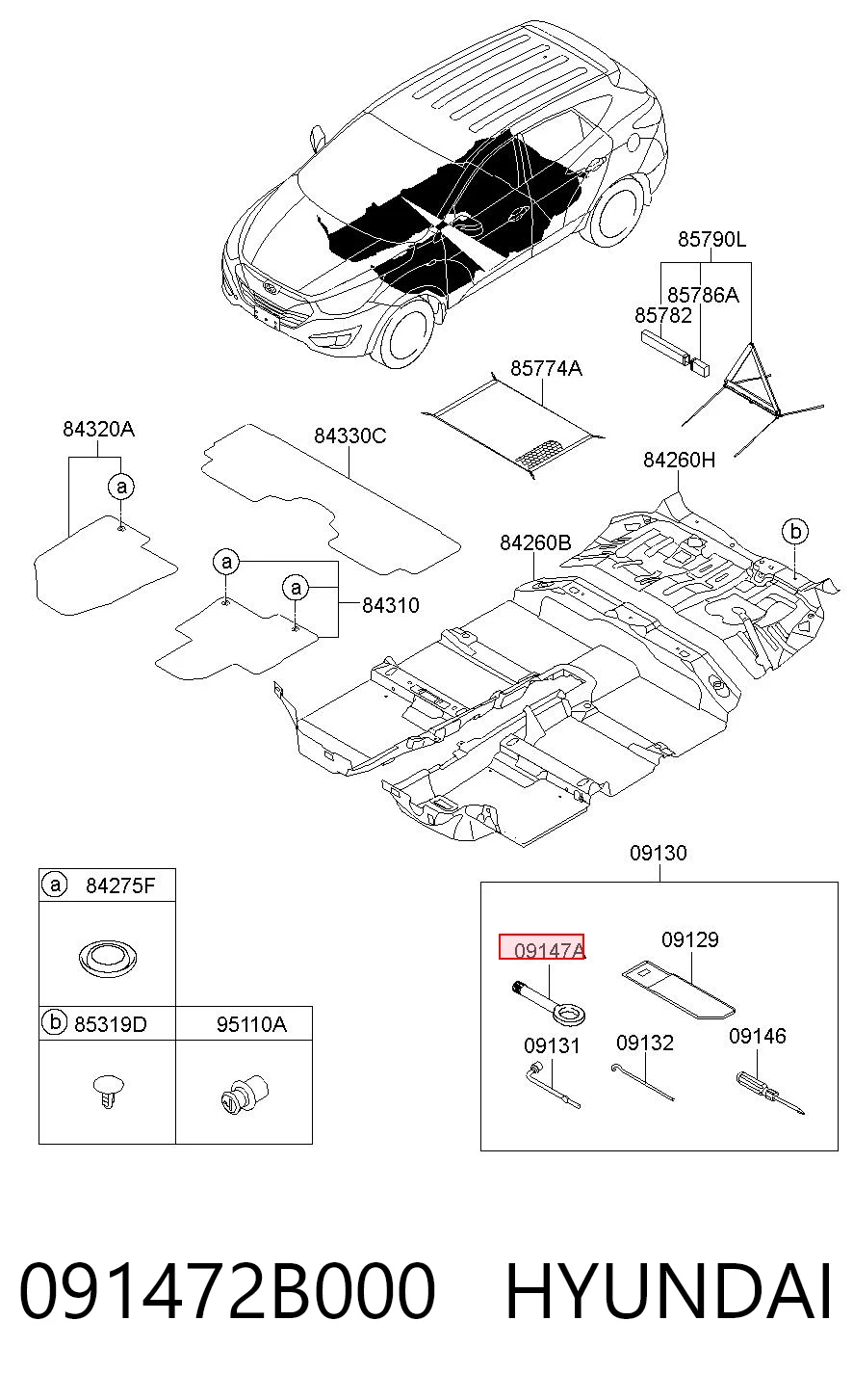 Compre Gancho de reboque Hyundai I30 