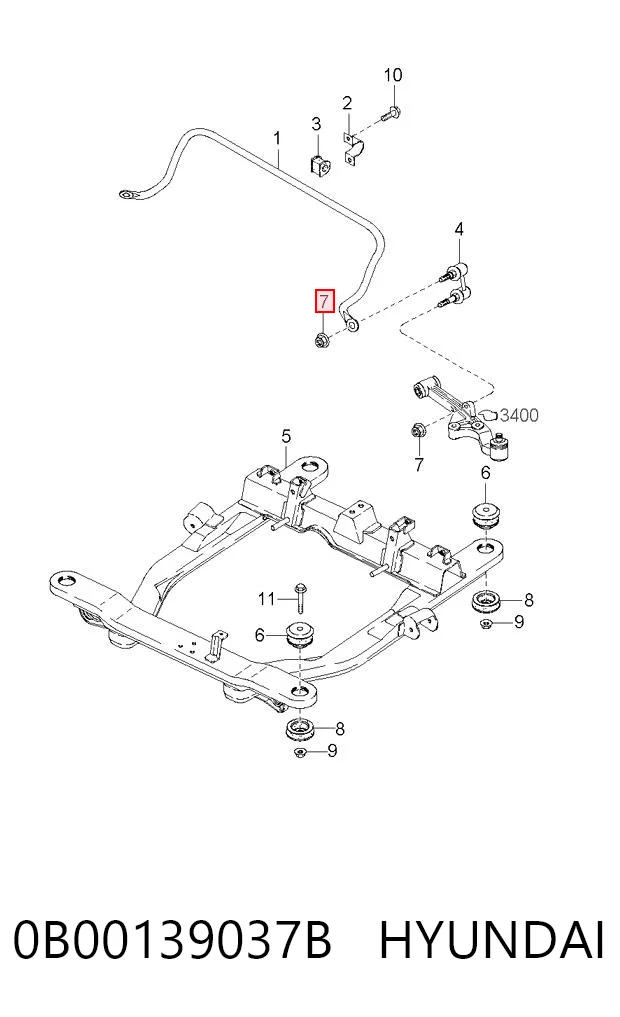 0B00139037B Hyundai/Kia