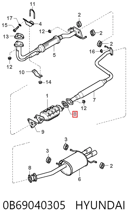 0B69040305 Hyundai/Kia