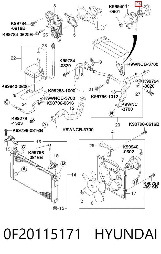 0F20115171 Hyundai/Kia