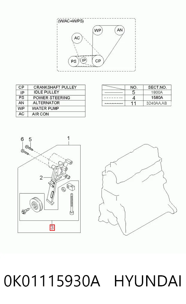 Rolo de reguladora de tensão da correia de transmissão KAP KM0800002 preço, a partir de 14,92 USD