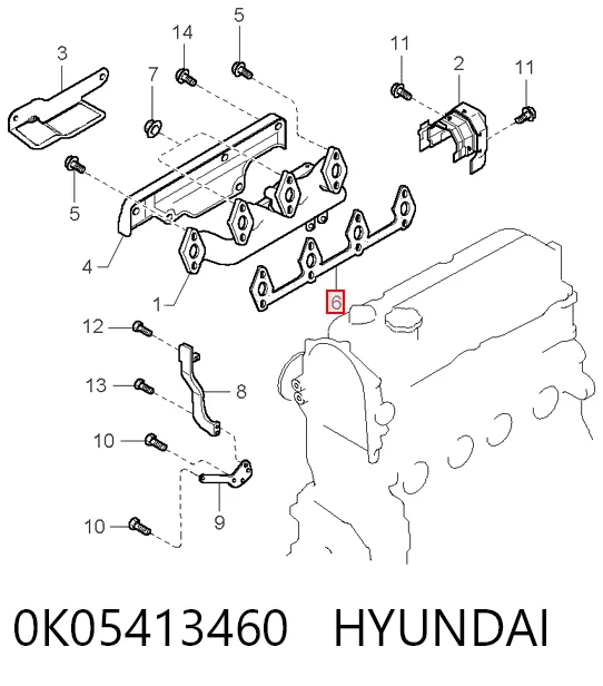 Vedante de tubo coletor de escape Mazda 626 preço, a partir de 6,55 USD