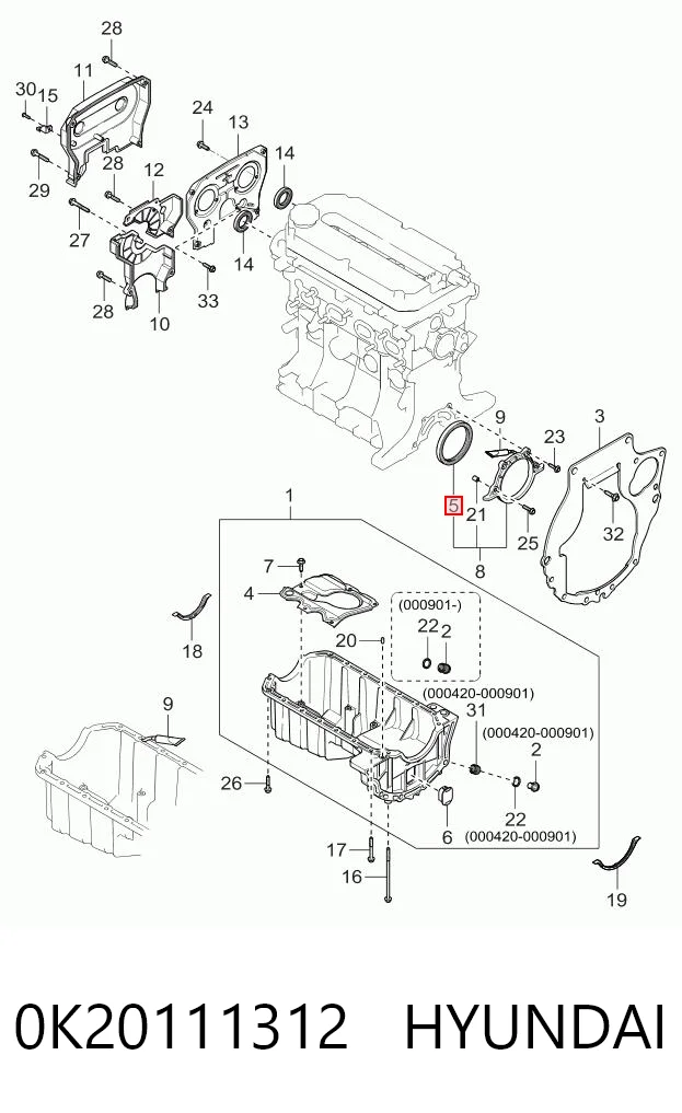 Vedação traseira de cambota de motor AND 30105035 preço, a partir de 11,17 USD