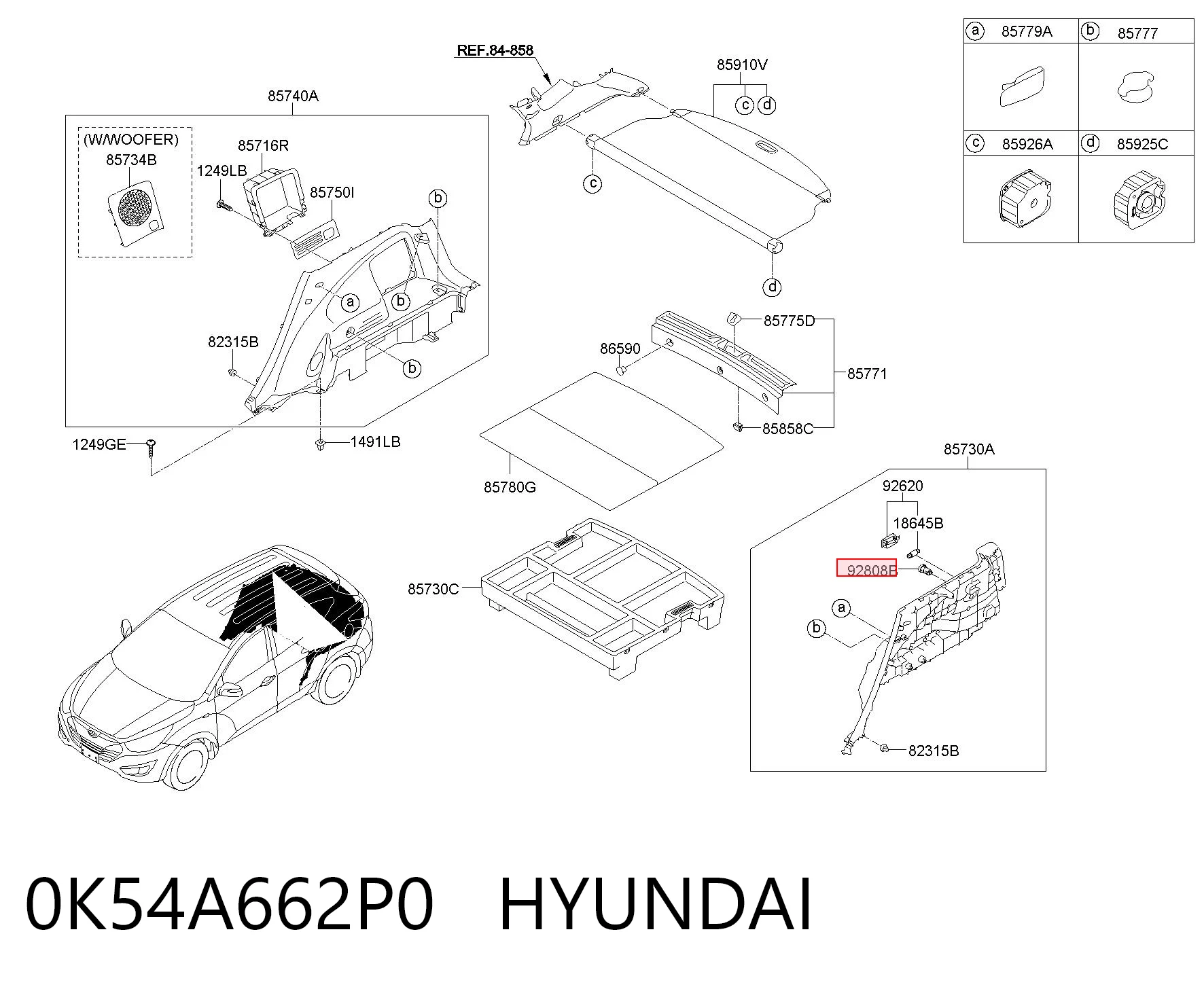 0K54A662P0 Hyundai/Kia Acendedor de cigarros