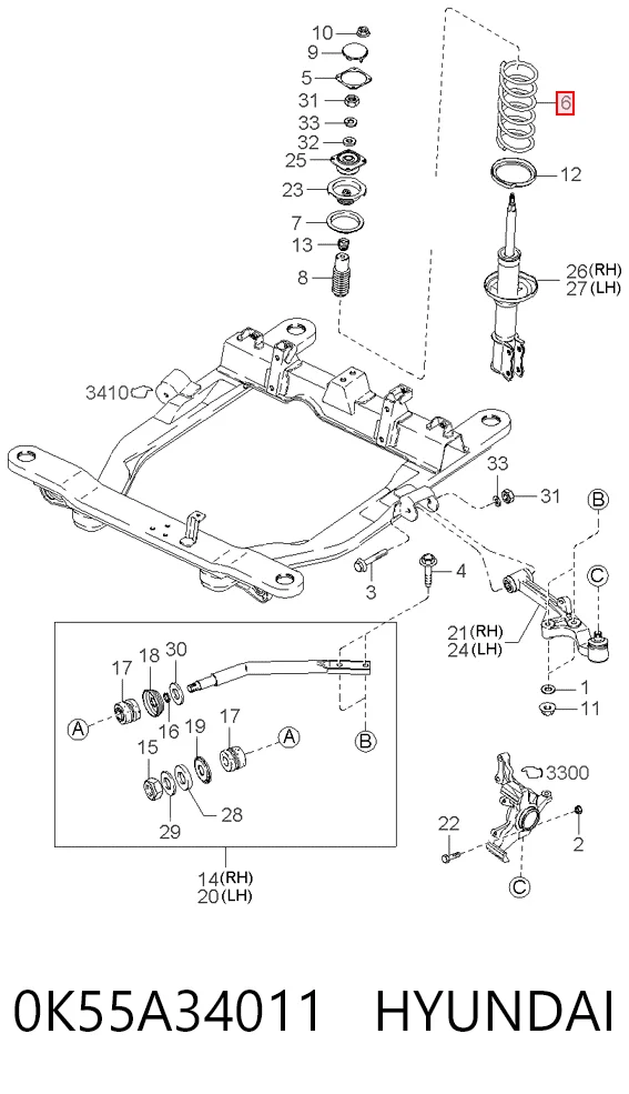 Compre Mola dianteira KIA Carnival 2