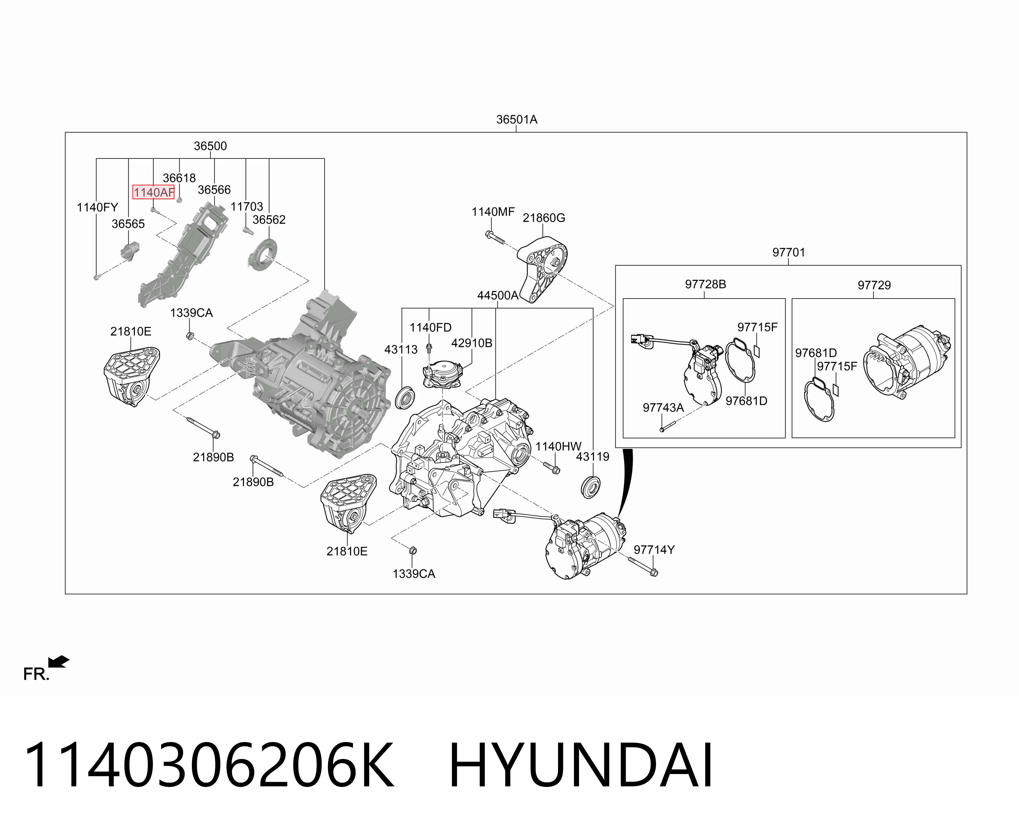1140306206K Hyundai/Kia 