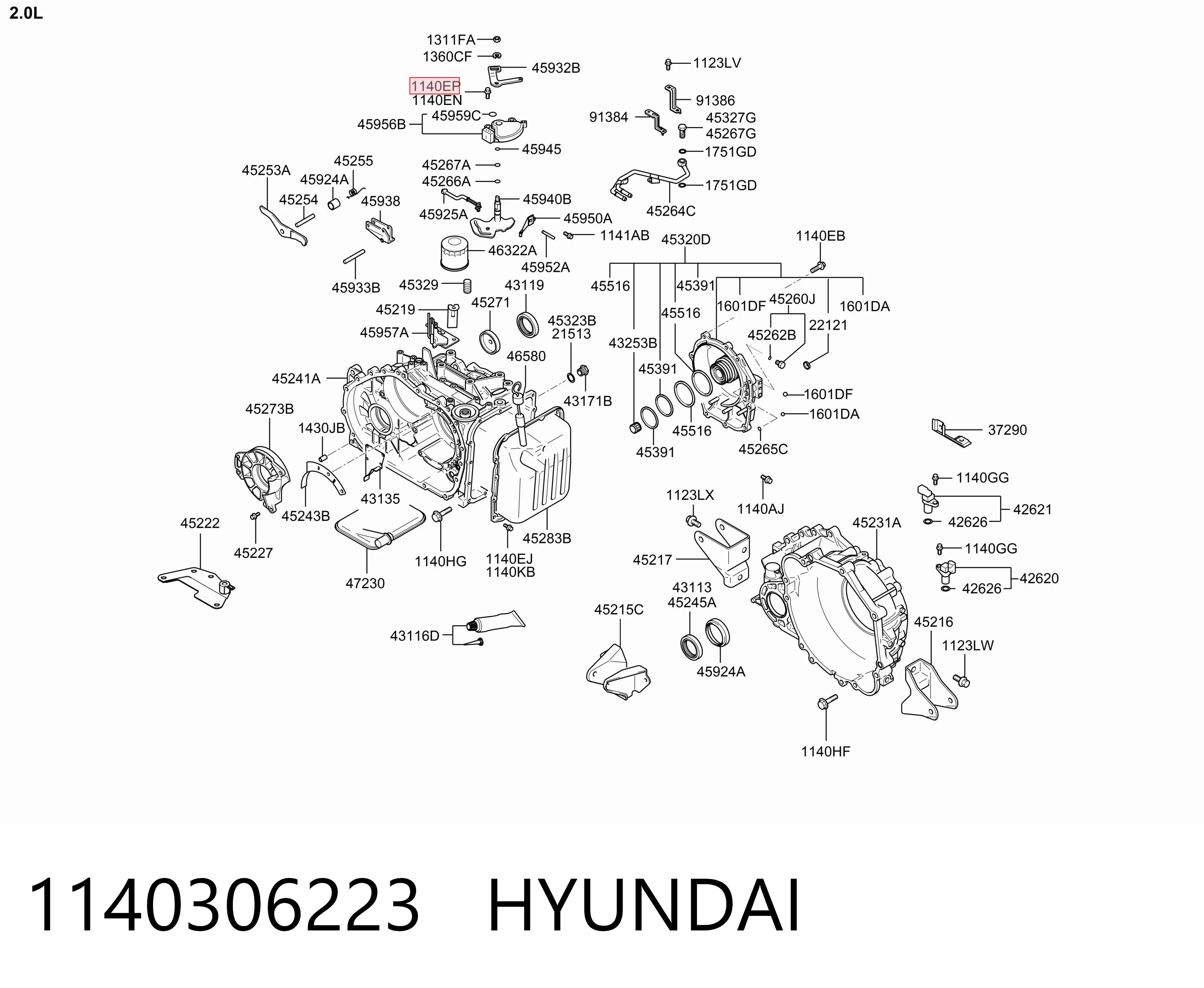 1140306223 Hyundai/Kia 