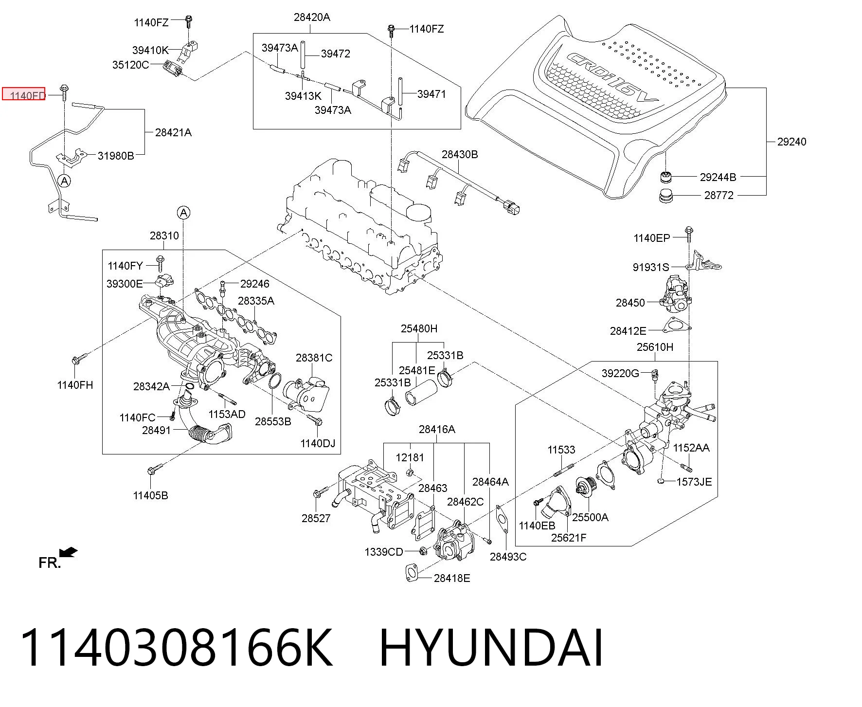 1140308166K Hyundai/Kia 