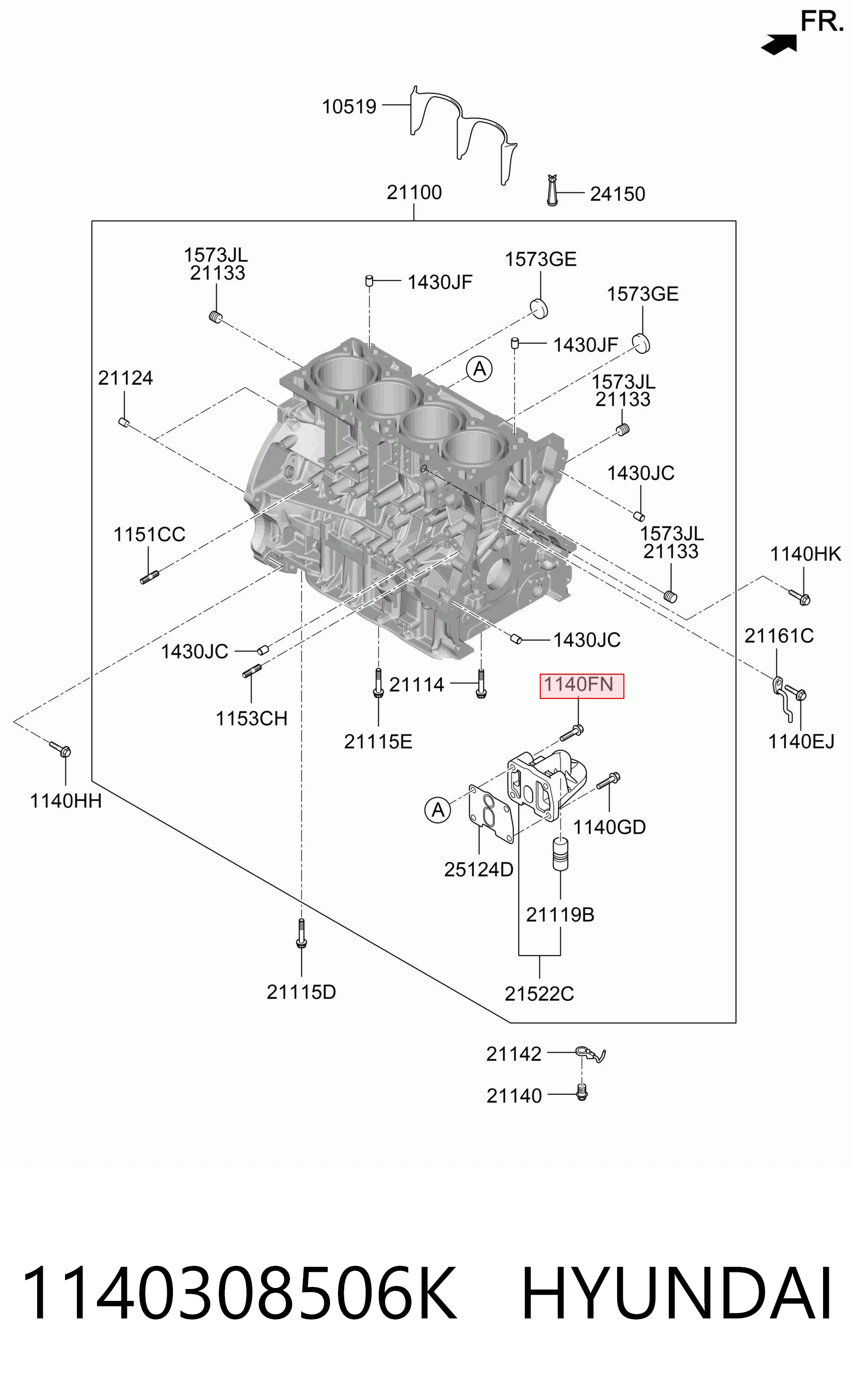1140308506K Hyundai/Kia 