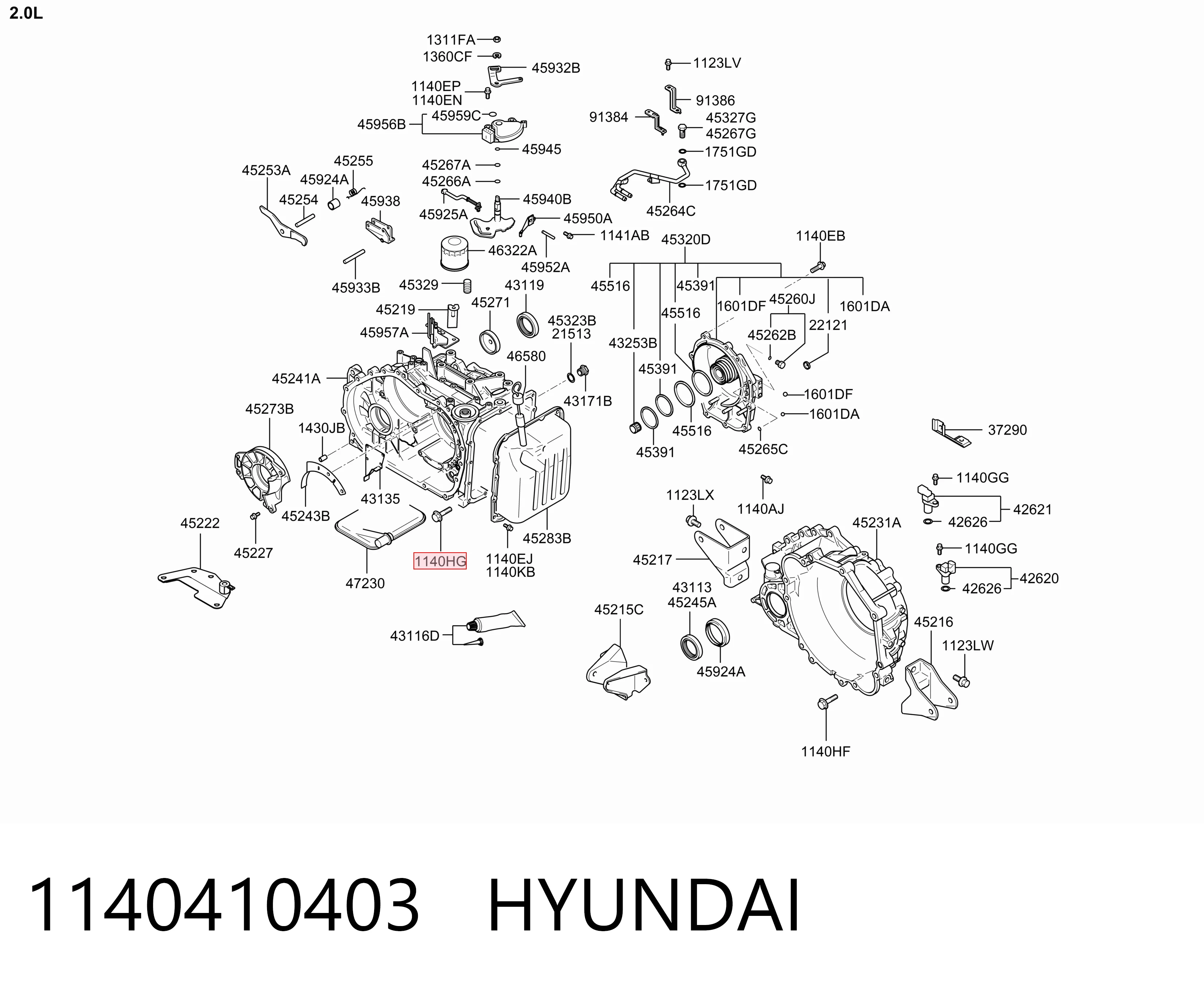 1140410403 Hyundai/Kia 