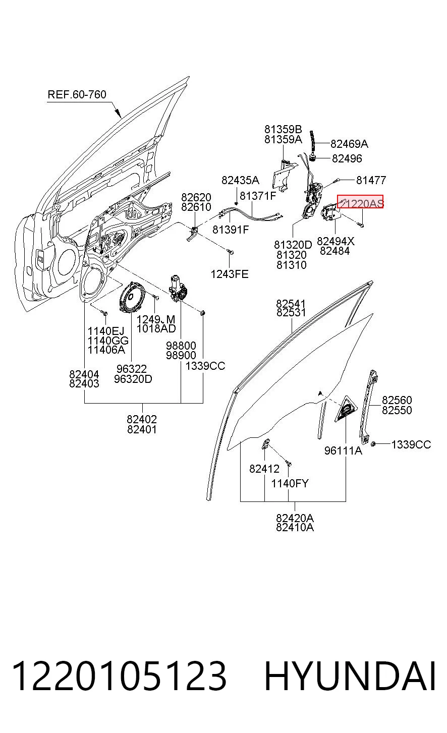 1220105123 Hyundai/Kia 