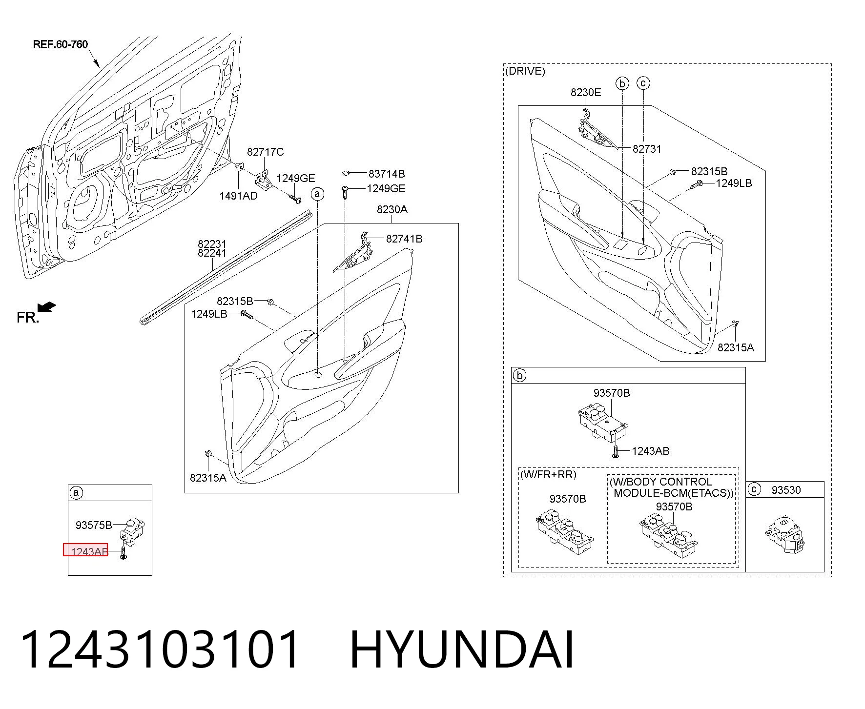1243103101 Hyundai/Kia 