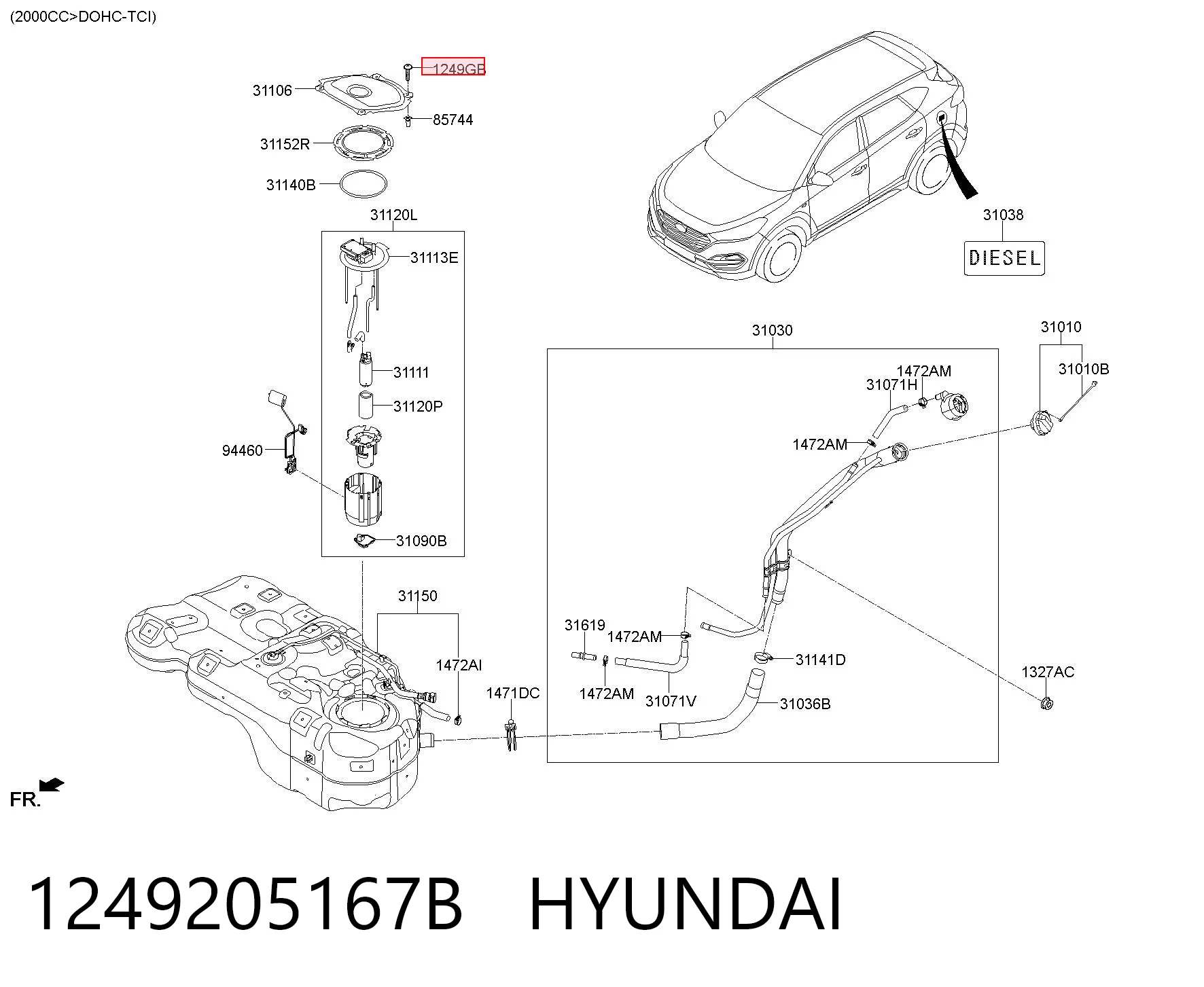 1249205167B Hyundai/Kia 