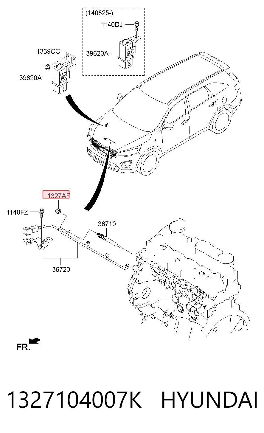 1327104007K Hyundai/Kia 