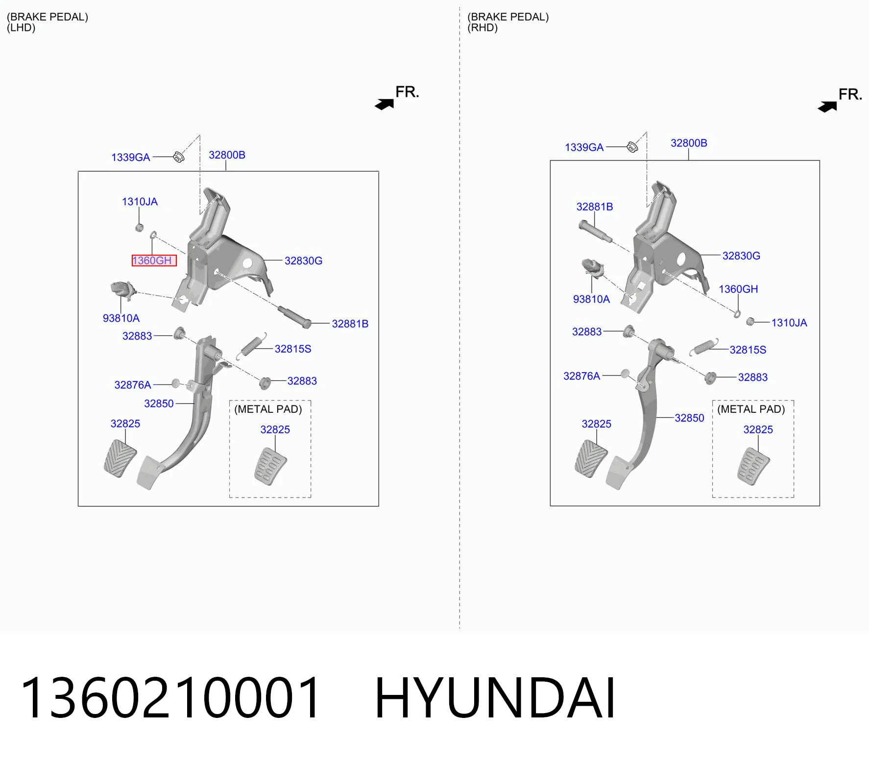 1360210001 Hyundai/Kia