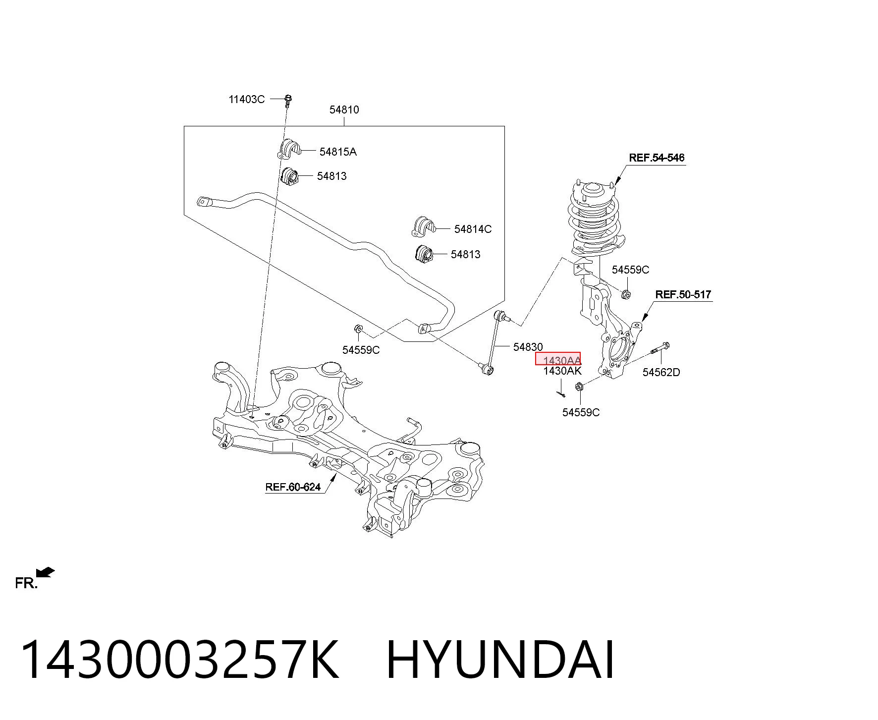 1430003257K Hyundai/Kia 
