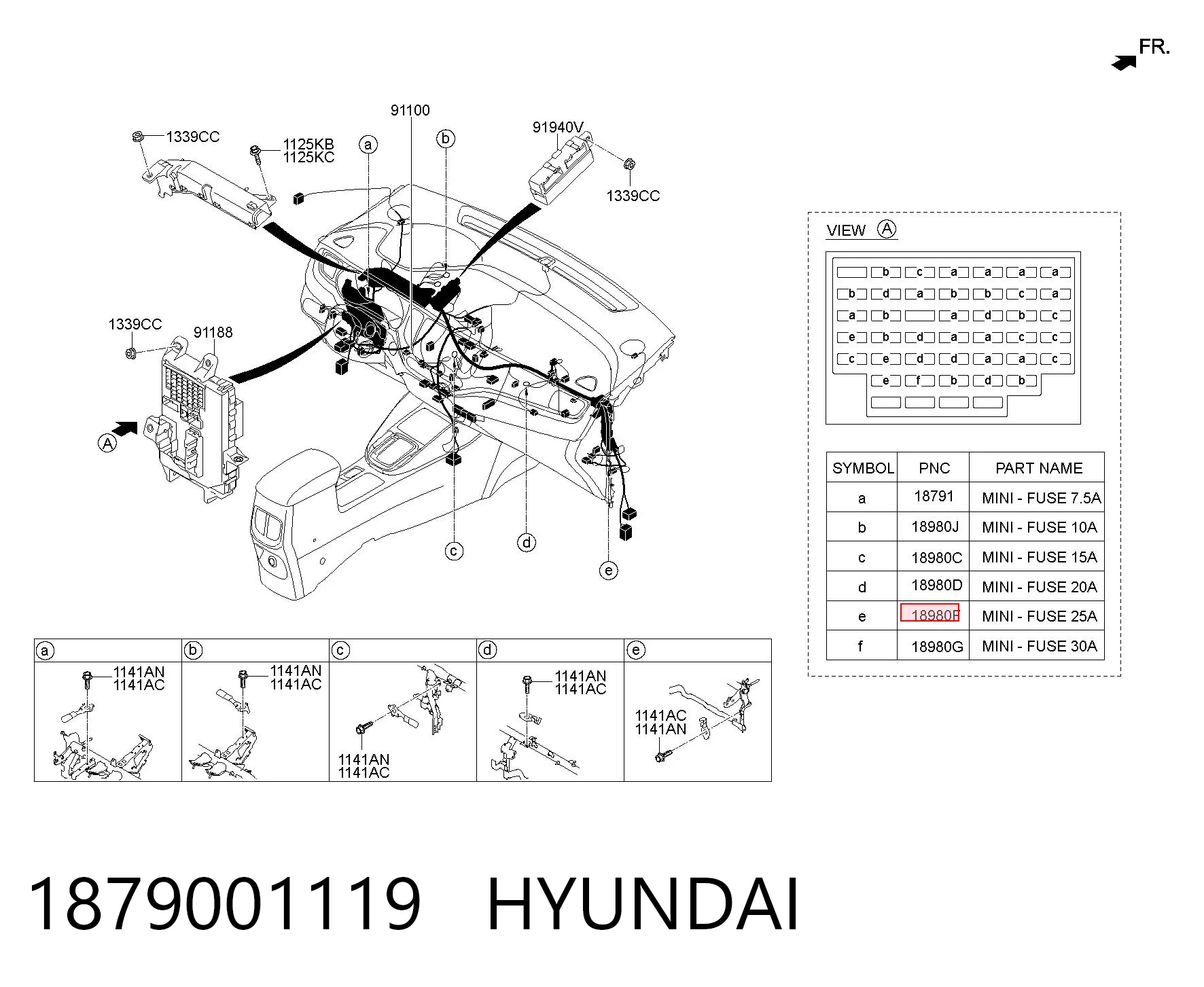 1879001119 Hyundai/Kia 