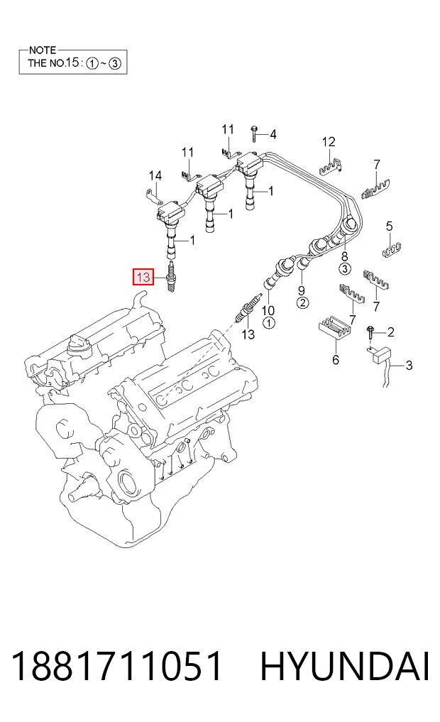 Vela de ignição Isuzu 8971259690
