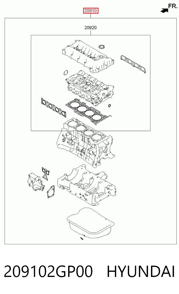 209102GP00 Hyundai/Kia