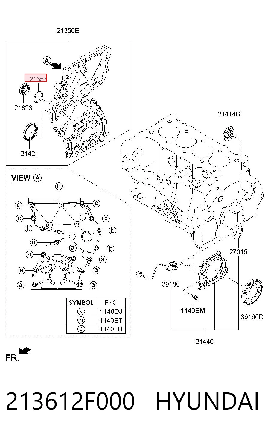 213612F000 Hyundai/Kia