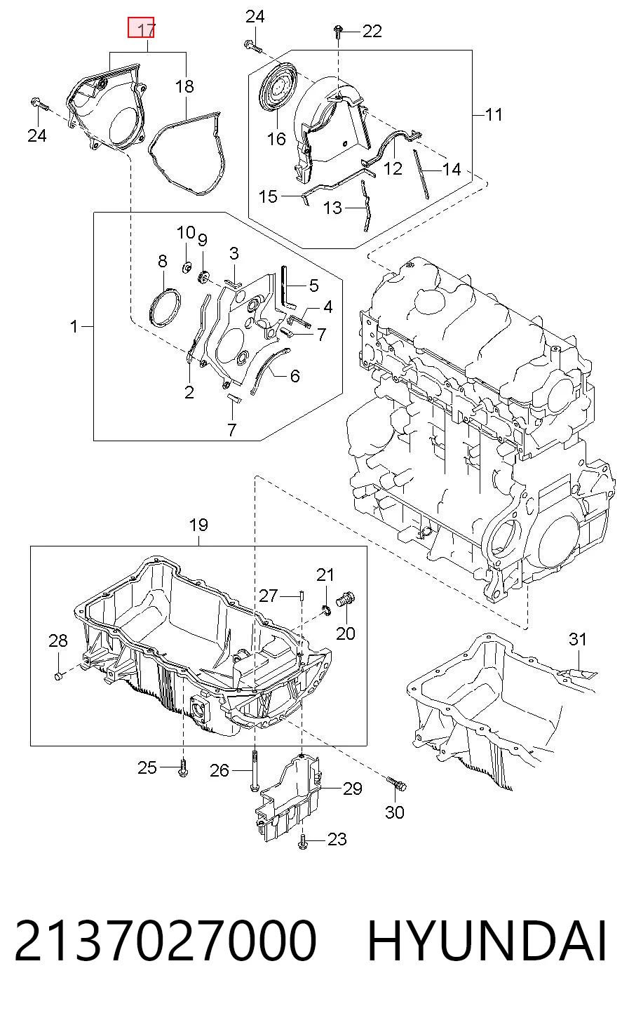 2137027000 Hyundai/Kia