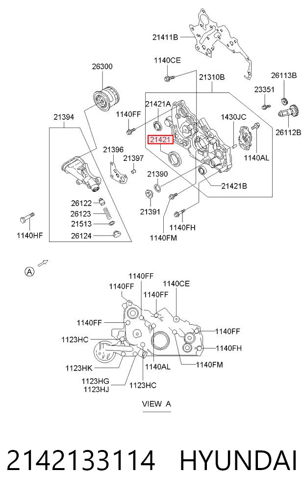 Vedação dianteira de cambota de motor Mercedes A0179973247