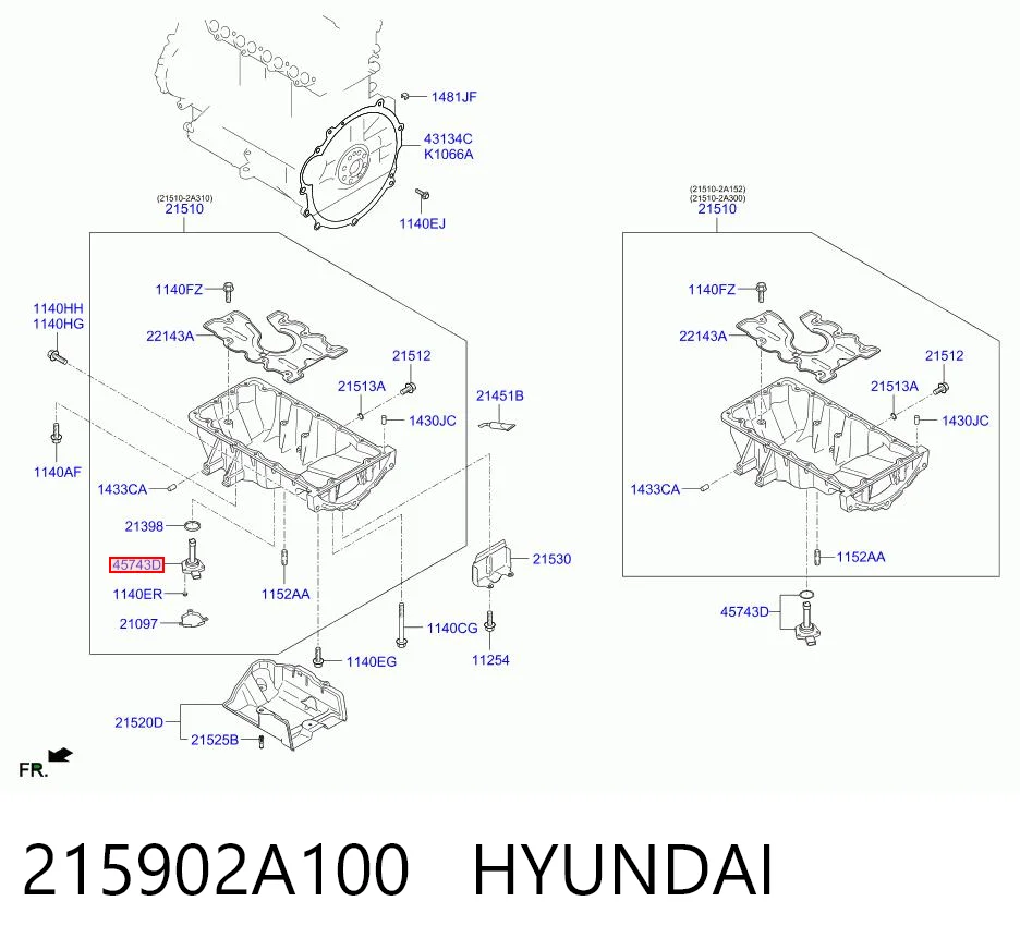 Compre Sensor do nível de óleo de motor KIA Rio 3