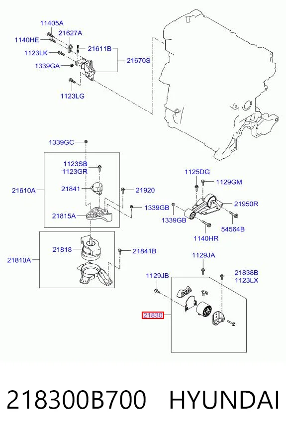 218300B700 Hyundai/Kia