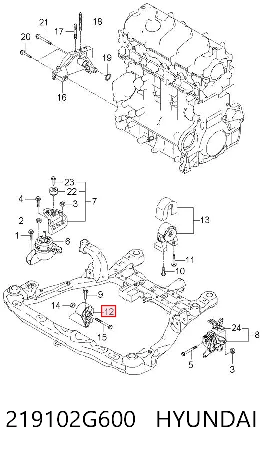 219102G600 Hyundai/Kia