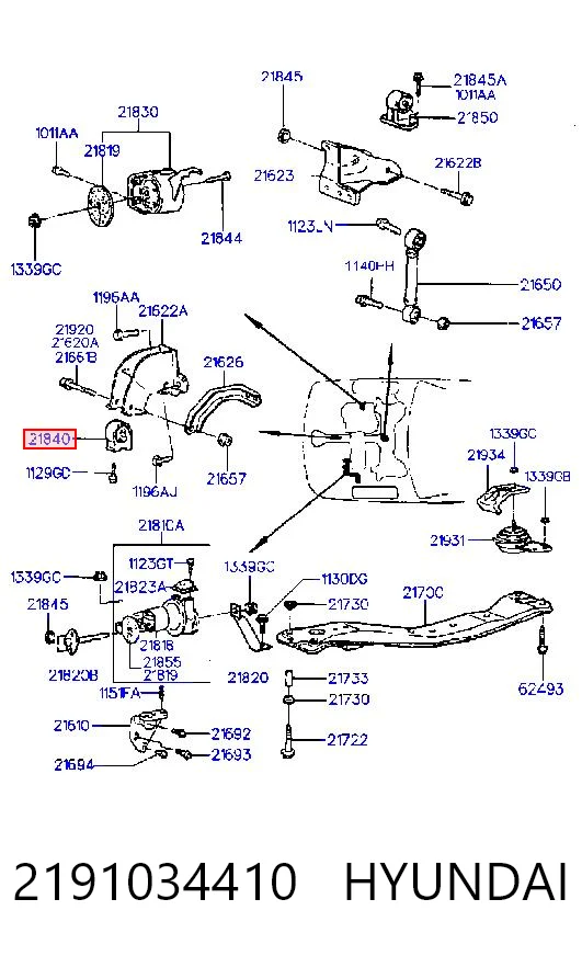 2191034410 Hyundai/Kia