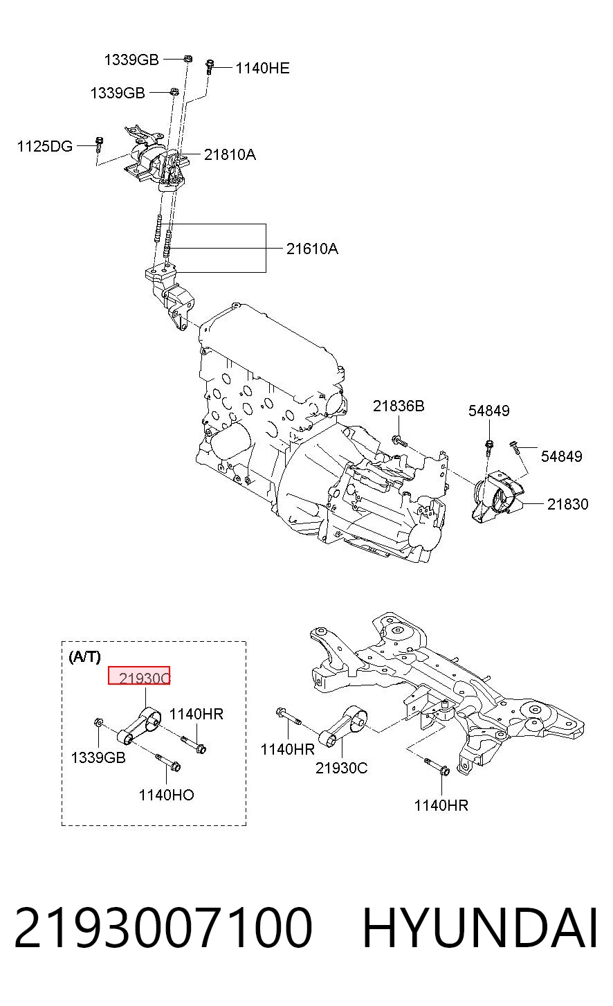 2193007100 Hyundai/Kia