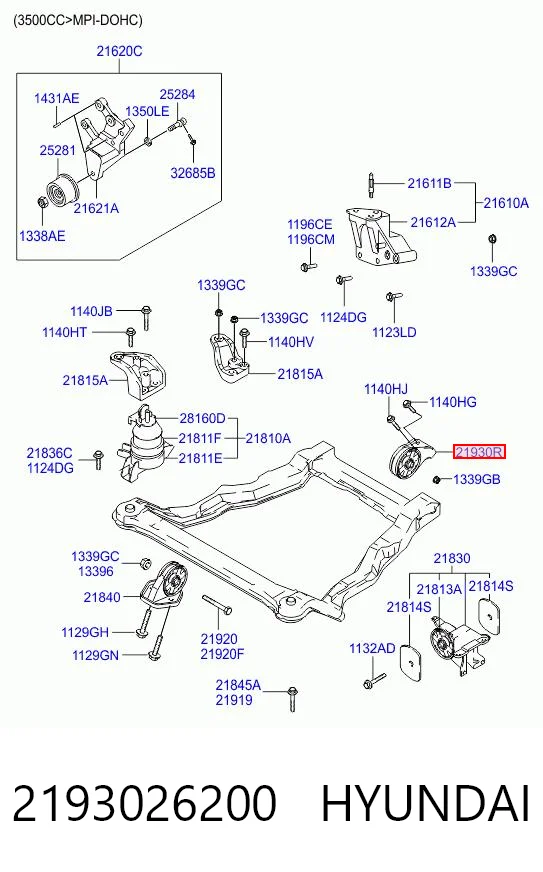 2193026200 Hyundai/Kia