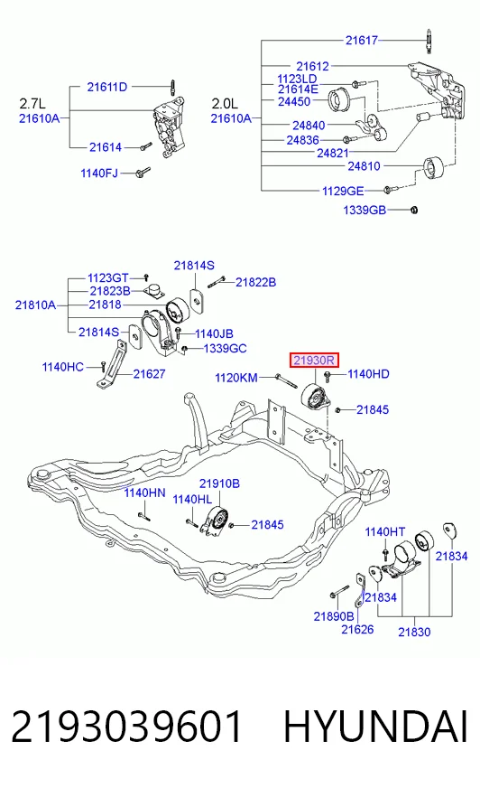 2193039601 Hyundai/Kia
