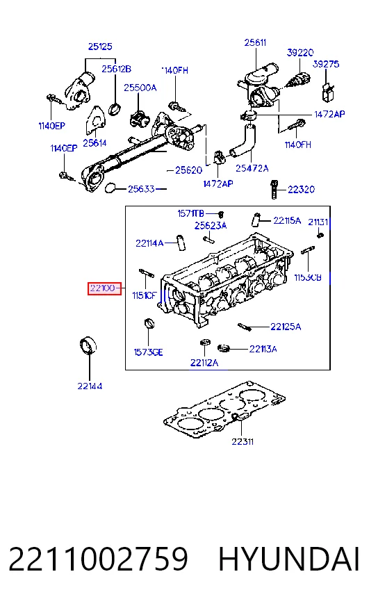 Compre Cabeça de motor (CBC) Hyundai I10 